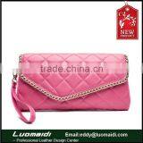 Hot Sale Good Quality Genuine Sheepskin Leather Lady Casual Clutch Bag, European Style Shoulder Bag Evening Bag thumbnail-1