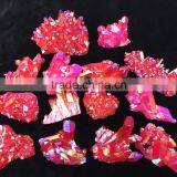 Wholesale Nature Red Crystal Quartz Cluster for Home Decoration thumbnail-4