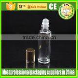 Transparent Glass Roll on Bottles 10ml With Metal Screw Cap thumbnail-6