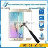 Gold 3D Curved Screen Protector S6 Edge Plus Tempered Glass 9H