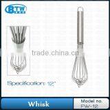 Stainless Steel 12" Balloon Wire Whisk thumbnail-1