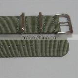 22mm Gray Military Import Nylon Nato Watch Band thumbnail-2