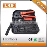LSD good quilty AP-K05H Coaxial Crimping Tool kit with cable cu& replaceable dies for CCTV BNC coaxial cable connectors