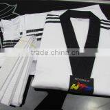 Factory High Quality Custom Made Logo Embroidery Kids Shcool Adult Taekwondo Suits Uniforms thumbnail-2