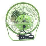 4"USB Mini Portable Table Aluminum Core Electric Motor Cooling Fan for Student thumbnail-3