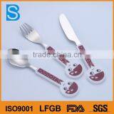 Stainless Steel Children Knife Fork Spoon Set thumbnail-4
