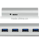 Promotional Aluminum Usb Por Hub, 4 Port Usb 3.0 Hub, Usb Hub 3.0 thumbnail-3
