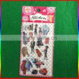 Embossed PVC Stickers Cartoon Figure Stickers