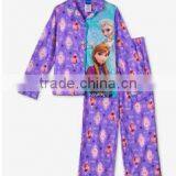 Hot Sale Frozen Pajamas, Frozen Two-piece Set, Child Girl Clothes thumbnail-1