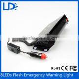 New 12V Red Blue Dash LED Vehicle Flashing Tower Warning Light With Suction Cup thumbnail-4