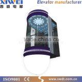High Quality Famous Brand XIWEI Best-selling Rotary Panoramic Passage Elevator