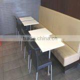 Modern Artificial Stone Furniture Two Seater Table and Chair Set