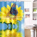 Vivid Photo Printed Butterfly Shower Curtain thumbnail-1
