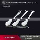 Factory Direct Wholesale White Ceramic Spoons thumbnail-1
