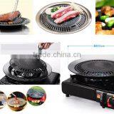 Kawachi Smoke Free BBQ Barbecue Grill Plate for Roast thumbnail-1