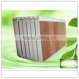 air ventilation evaporative aluminium frame cooling pad wall