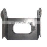 Bracket Parts OEM Galvanized Steel Metal Plate Fabrication Stamping, Drilling thumbnail-1