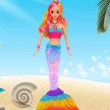 HS Group HaS Toys barbie mermaid for girls