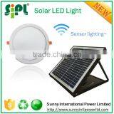 New Design Clean Energy Solar Indoor Home Light Motion Sensor Round Led Ceiling Light thumbnail-1