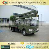Aerial Platform Working 11m to 22m High Altitude Work Truck With 200kg Bucket thumbnail-1