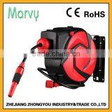 30ft (10m) Automatic Retractable Wall Mounted Garden Hose Reel thumbnail-2