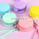 New Products Silicone Waterpoof Macarons Woman Wallet for Travel thumbnail-3