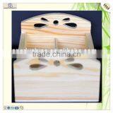 Unfinished Laser Cut Wood Craft Bed Tray thumbnail-3