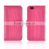 Fashion Crocodile Pattern Leather Flip Mobile Phone Case,genuine Leather Case for IPhone 6 6Plus thumbnail-4