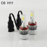 Led Headlight C6 h8 h9 H10 H11 Cob 30W/Bulb 60W/Set 6400lm/set LED Headlight Bulbs Hi/Lo Led Car Headlight Headlamp thumbnail-3
