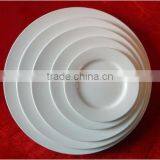 Porcelain Banquet Plate,porcelain Plates,daily Use White Porcelain Dinner Plates for Hotel thumbnail-1