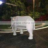 Fiberglass Elephant Chair Sculpture thumbnail-3