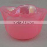 Flower Pink Candle Holder for Gift and Holidays thumbnail-1