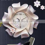 M22A Momoda Living Room Creative Modern Hanging Fancy Elegant3D Flower Wall Clock Quiet Quiet Quartz Decoration Large Wall Clock thumbnail-2