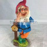 New Decorative Gnome Resin Figure Garden thumbnail-1