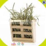 2017 New Design Wooden Grass Shelf for Pet Small Wooden Grass Shelf for Pet W06F024 thumbnail-1