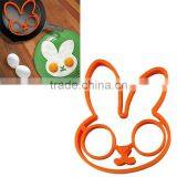 Bunny Fried Egg Mold/pancake Ring/multi Shapes Silicone Egg Shaper Mold thumbnail-5