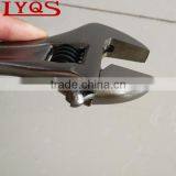 10" Carbon Steel Drop Forged Adjustable Wrench Spanner thumbnail-1