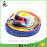Lottie Silicone BPA Free Silicone Bracelet, Cheap Silicone Wristband thumbnail-4
