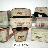 Farm Tune Metal Storage Boxes,basket and Container thumbnail-6
