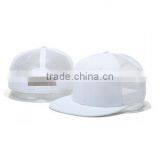 2017 Custom Trucker Snapback Cap Embroidery Flat Brim Snapback Mesh Hat 6 Panel Cap thumbnail-1