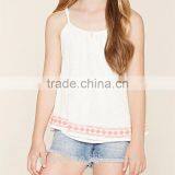 Girls Slub Knit Cami Children Clothing HST8057 thumbnail-1