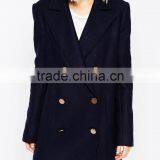 2015 High Quality Winnter Wholesale Slim Fit Wool Women Coat thumbnail-2