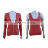 2016 New Style Cheap Ladies Warm Winter Coat and Vest Wholesale Cheap Price Garment Closeout thumbnail-1