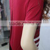 Fashion Design Printing And Hot Drilling Milk Silk Lady's Blouse thumbnail-3