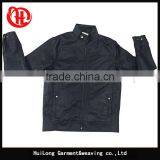 Manufacture Hot Sell Black Washed pu Leather Jacket for Men thumbnail-2