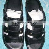 Black Leather Slippers for Men 2015 thumbnail-1