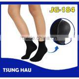 Heel Padded Gel Bamboo Knee High Compression Socks thumbnail-1