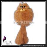 CX-R-11D New Design Colourful Animal Fox Fur Keychain thumbnail-4