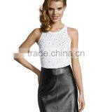 Tank Top in Bulk Basic Ribbed Camisole Tops 100% Cotton thumbnail-1