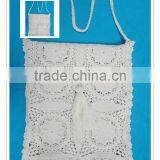 New Original Design Crochet Handmade Pattern Beach Felt Bag Square Shoulder Bag thumbnail-2